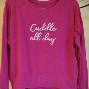 Secret Treasures Fuchsia Top Sz L